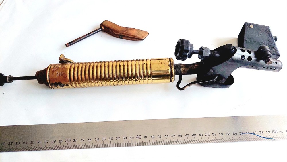 Original vintage Barthel blowtorch