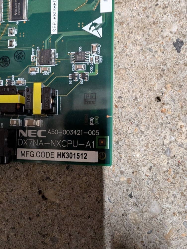 NEC DX7NA-NXCPU-A1 Processor Card 1090010