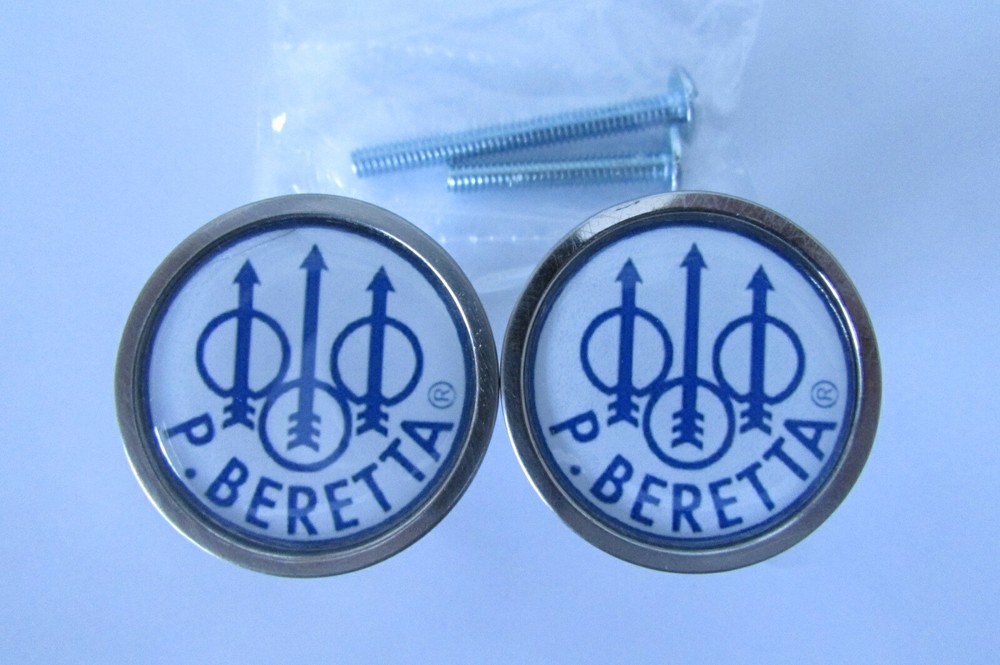 Beretta Cabinet Knobs, P.Beretta Logo Cabinet Pulls / kitchen knobs , Beretta