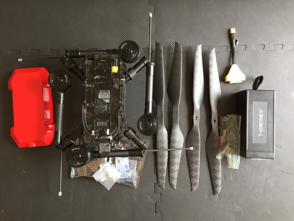 T-Drones Quadcopter with Smart Battery - T-MOTOR Drone kit - Foldable