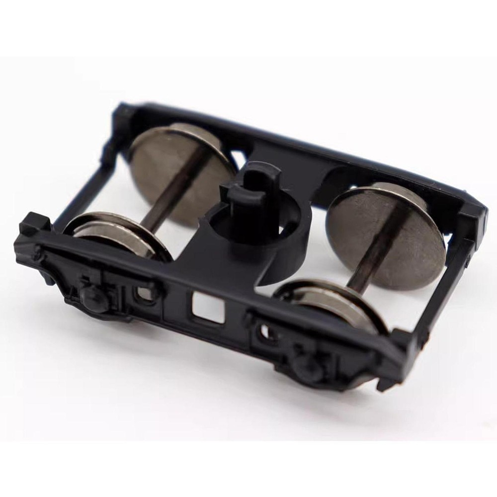 1:87 Model Train Bogie with Wheels Diorama Railway Layout for Model Train