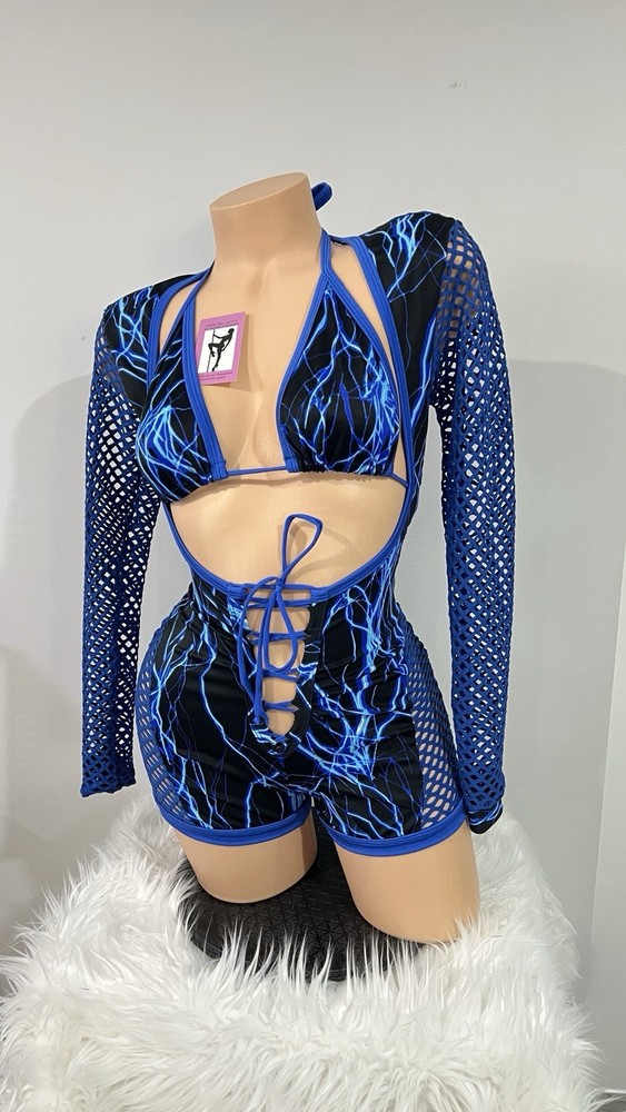exotic dancewear outfit Size m