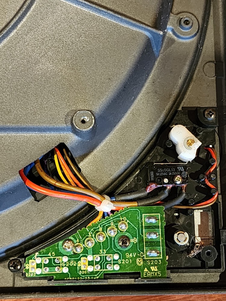 Technics SL-1200MK2 Turntable Black (For Repair)