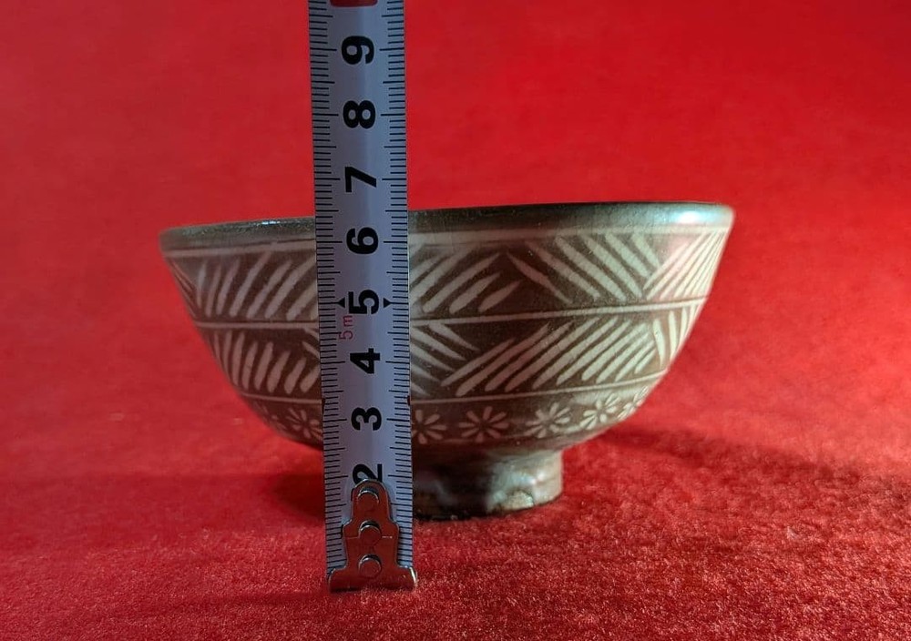 Tea Utensils Mishima hand
