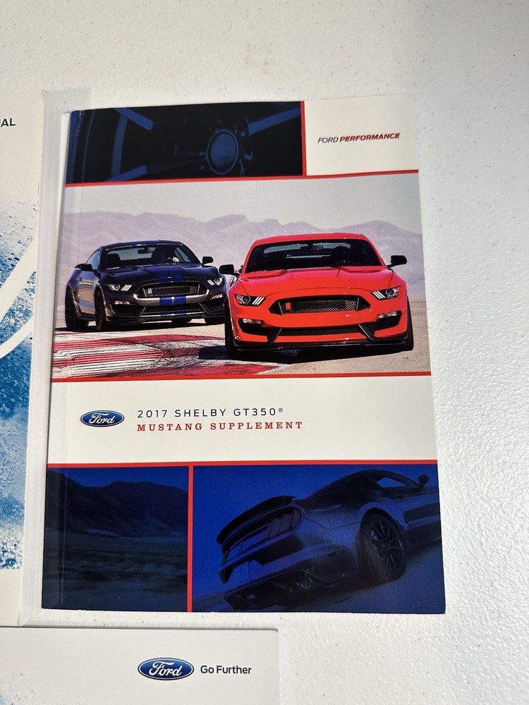 2017 Ford Performance Mustang Owner's Manual Set