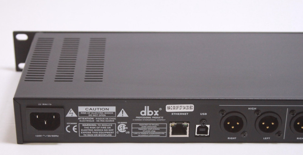 dbx DriveRack PA2 Complete Loudspeaker Management System Tested