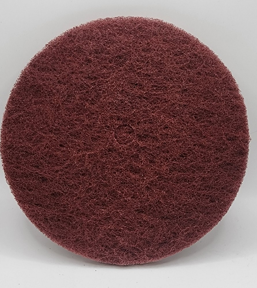 860708 Qty 3 Standard Abrasives Plain Buff & Blend Discs