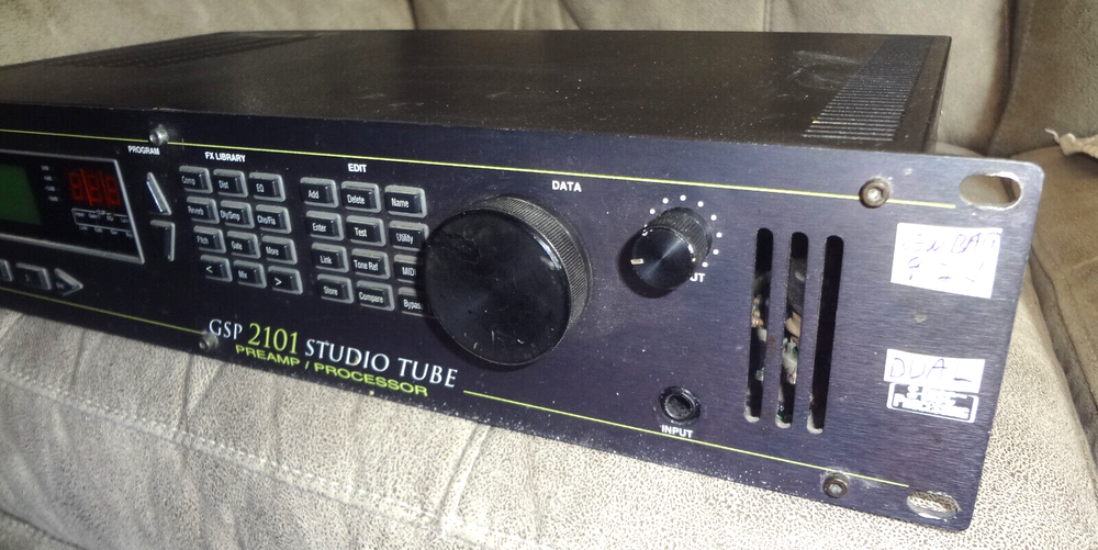 Digitech GSP-2101 Studio Tube Preamp/Multi Effects Guitar Processor w/PPC-210