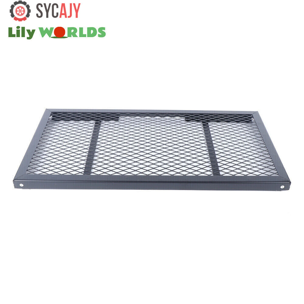 Camping Grill Fire Pit Grate Campfire Cooking Portable Stand Equipment Foldable
