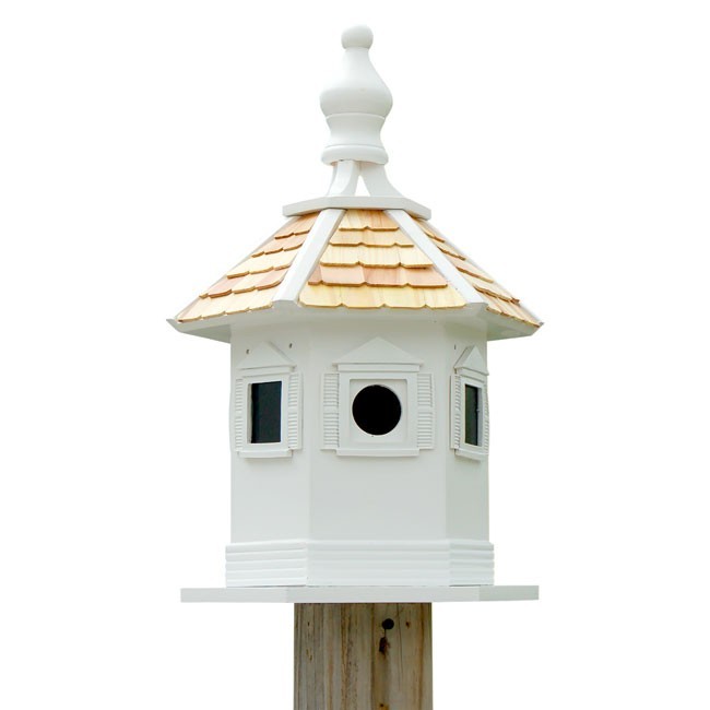 Home Bazaar Enchantment Bird House, White