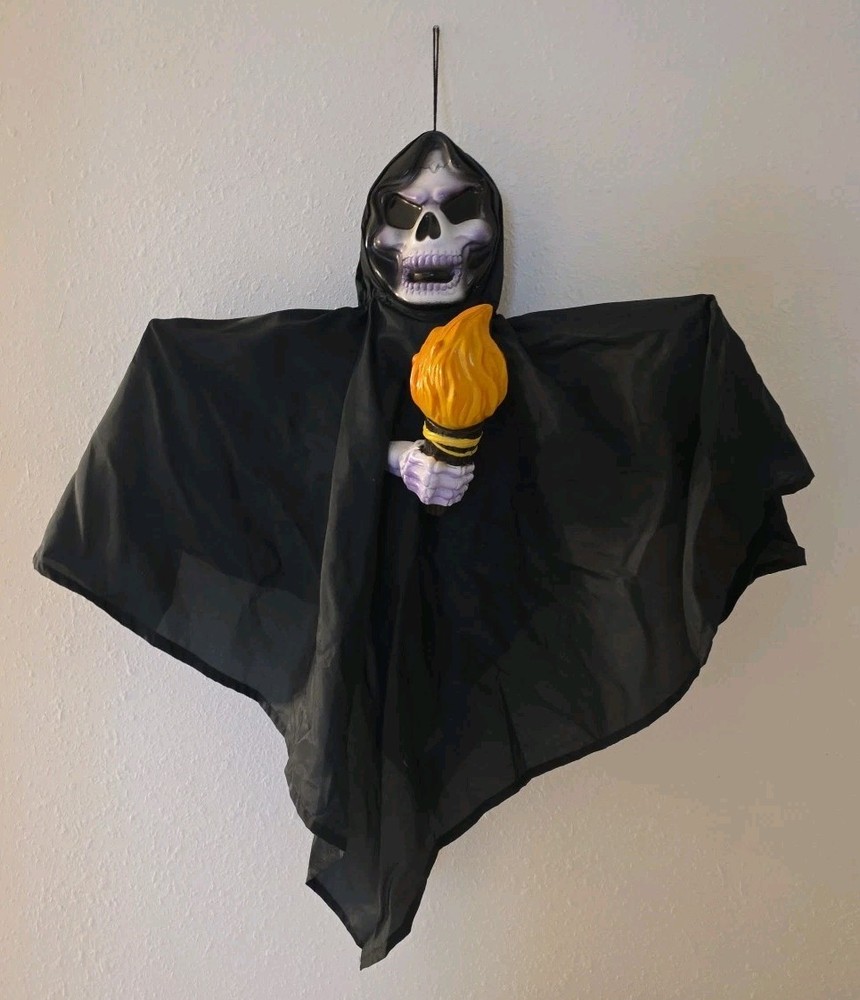 Vintage 1995 Trendmasters HallowScream Nightmare Collection Lite-Up Shadow Ghost