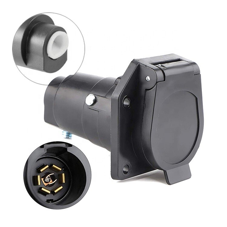 7 pins trailer tow plug socket