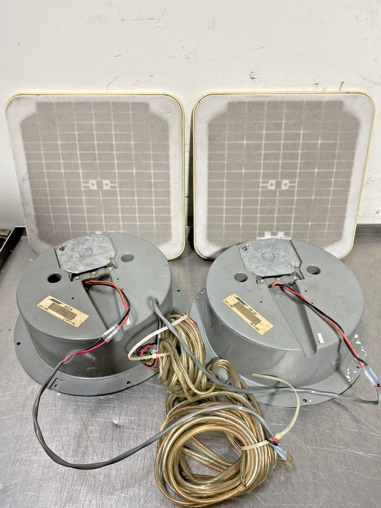 Bose 102 FB Flush Mount Ceiling Commercial Speaker (PAIR)/works