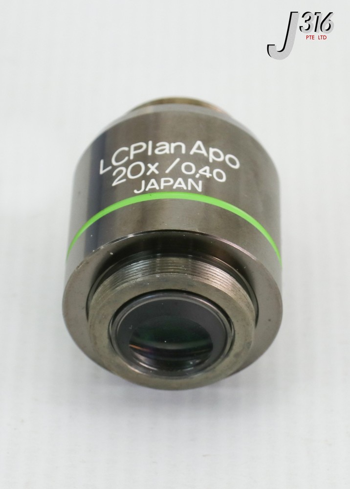 24857 OLYMPUS MICROSCOPE OBJECTIVE LENS LCPLANAPO 20X/0.40