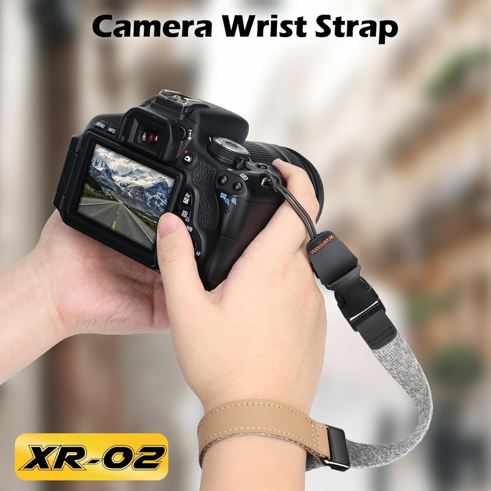 Camera Wrist Strap with Quick Release Buckle. Sturdy Nylon Rope Hand Strap Co...