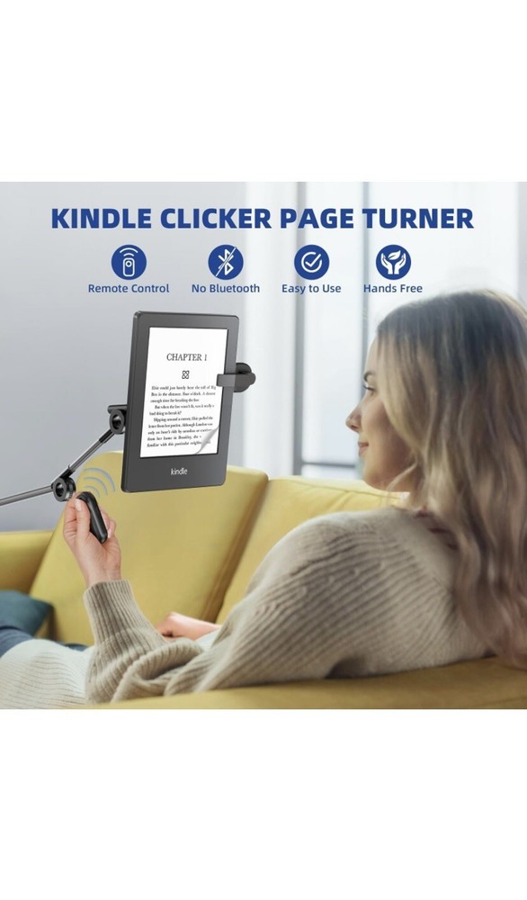 RF Remote Control Page Turner for Tablets