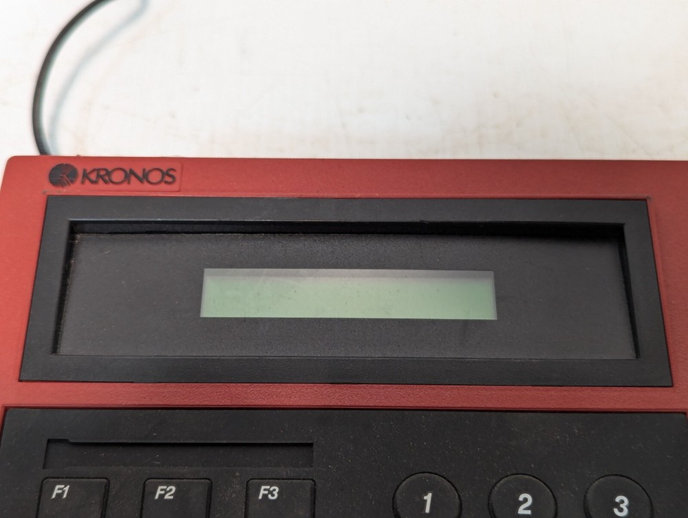 Kronos 480F Ethernet Time Clock, only two come with power cords