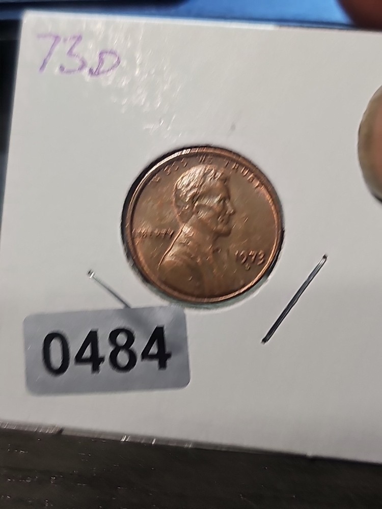 1973-d 1C RD Lincoln Cent