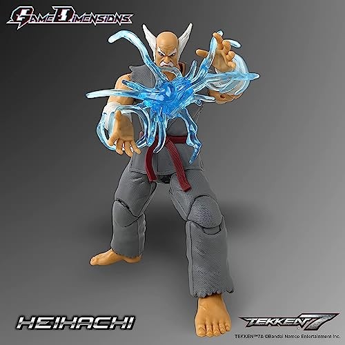 Game Dimensions - Tekken - Heihachi Mishima Action 8 inches,
