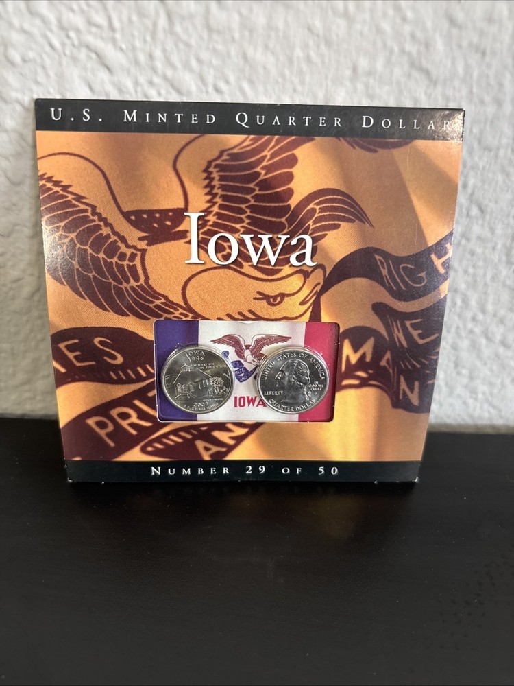 US Minted Quarter Dollar Numbered Set New Sealed
