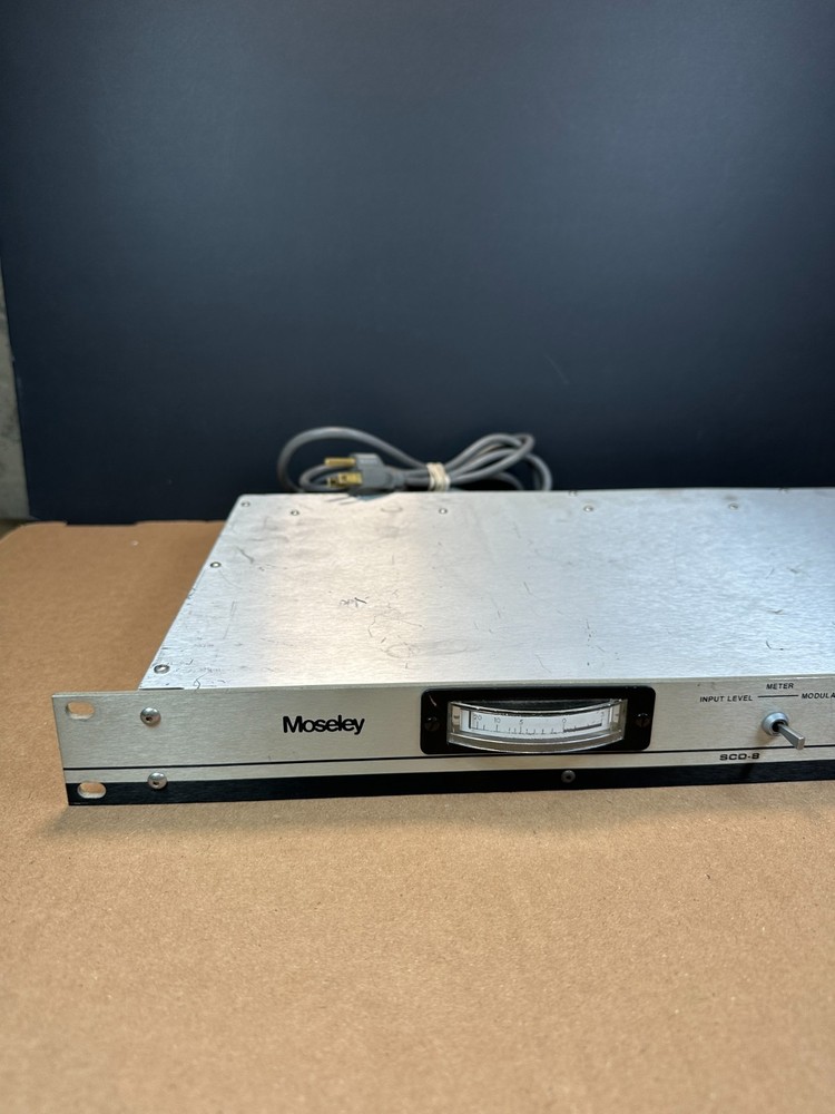 Moseley SCD-8 Subcarrier Demodulator Works Ships Fast!!!