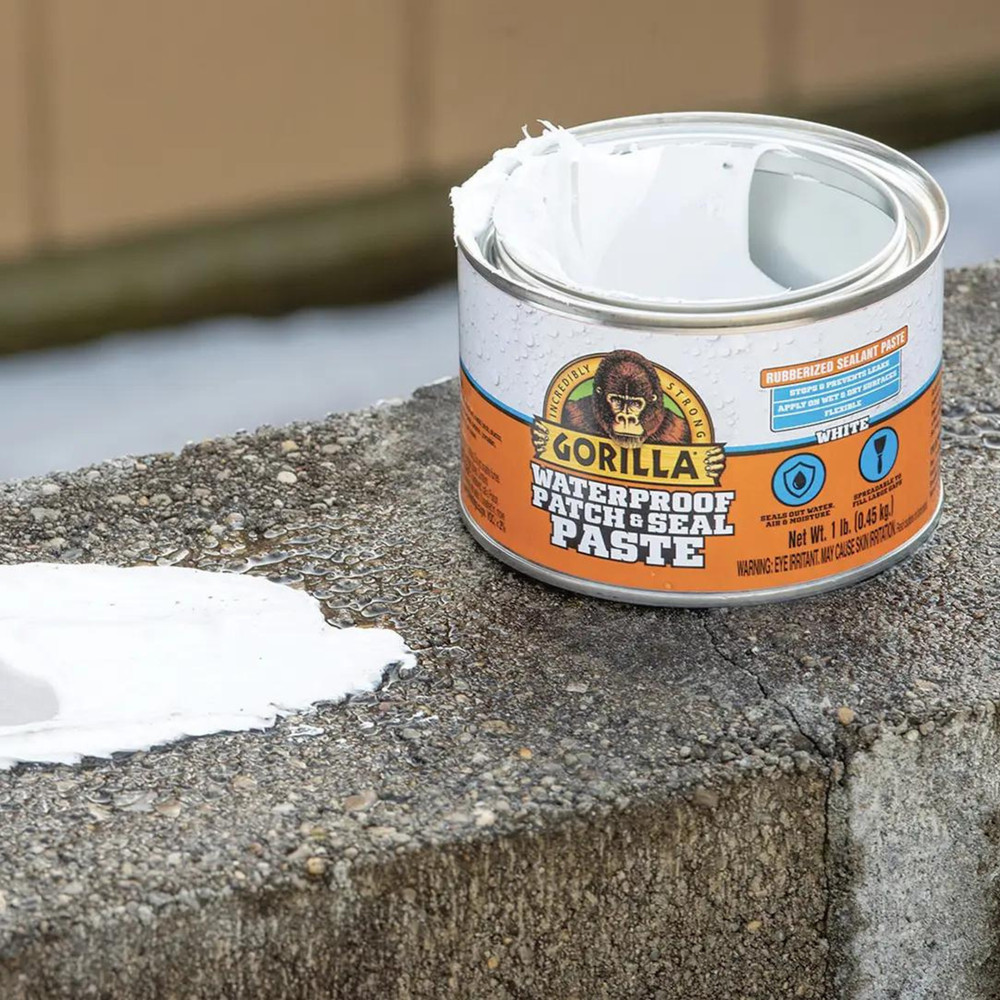 Gorilla Waterproof Patch & Seal Paste: 1 lb. (White)