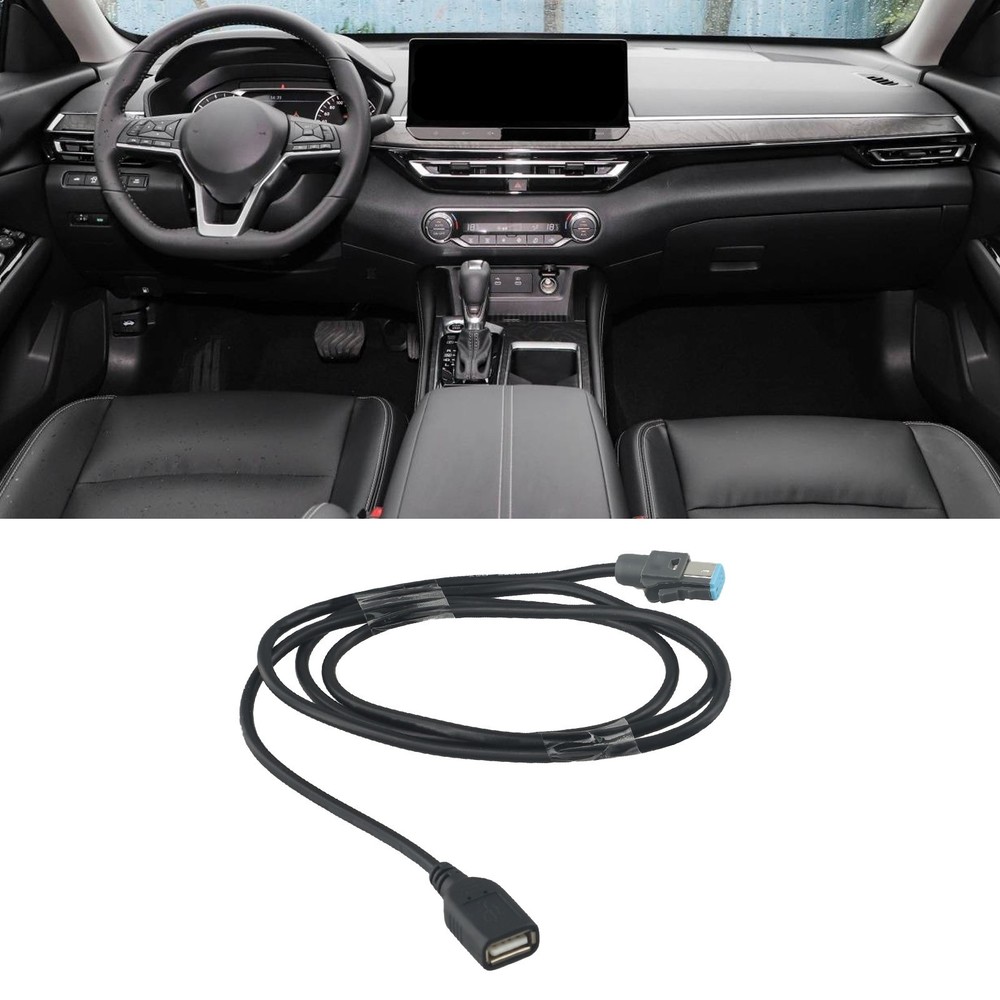 Direct Installation CD Audio Radio Player Cable 12V Voltage Easy To Use