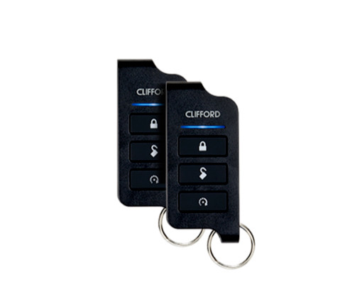 Clifford 4105X 1-Way 4-Button Remote Start System with Keyless Entry