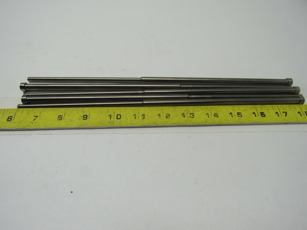 PCS .1340" X 12.180" Plastic Injection Mold Ejector Sleeve W/Shoulder