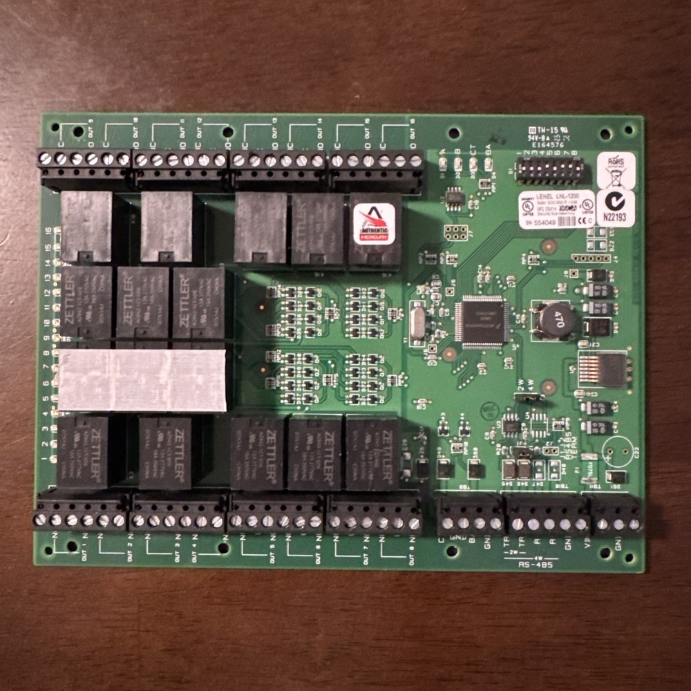 Lenel LNL-1200 Mercury MR16out Output Control Module