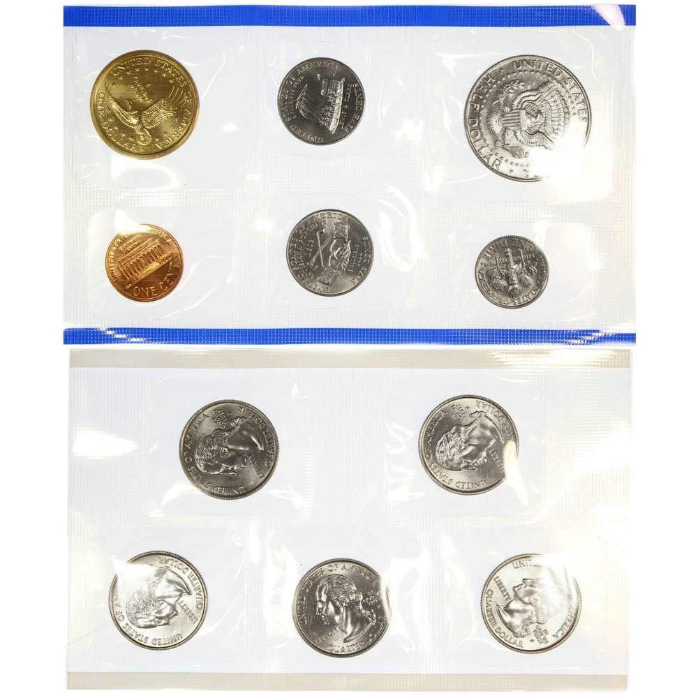 2004 Mint Set Original Envelope 22 BU US Coins