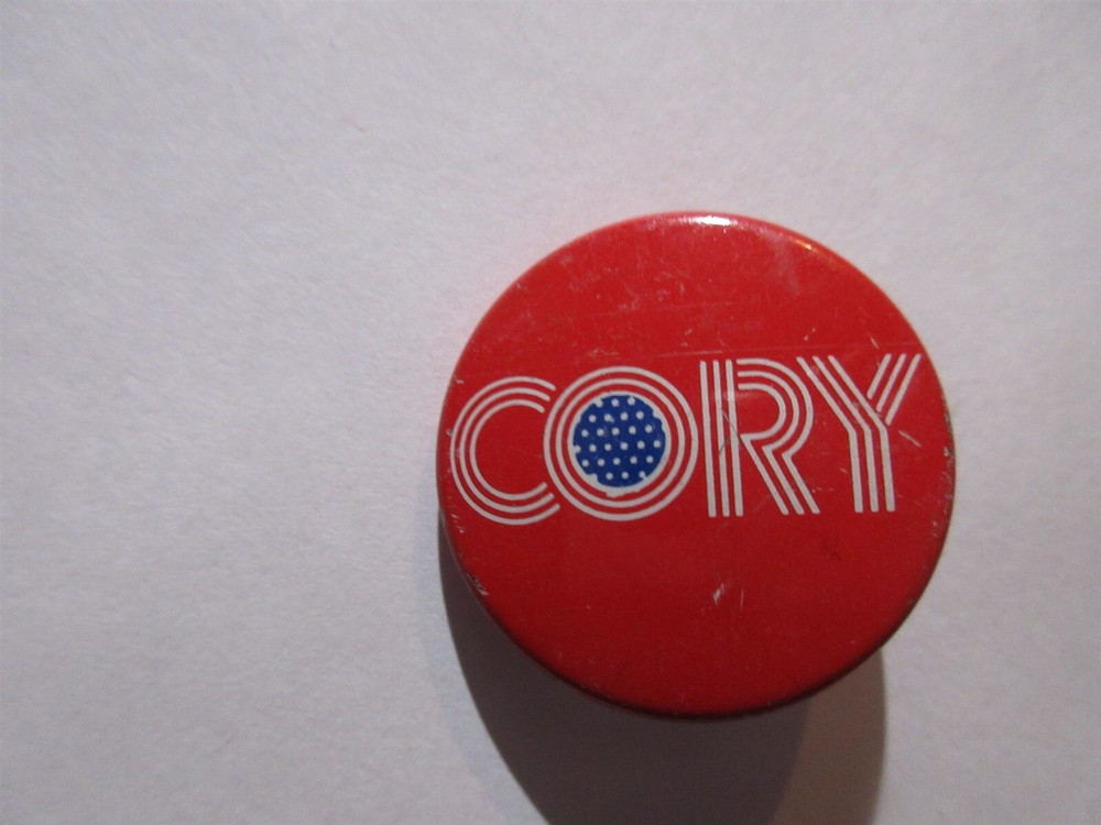 Kenneth Cory California Controller 1974 CA Political Campaign Pin Button