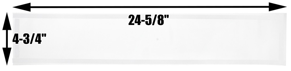 (5) Dragway Tools Light Films for Model 90 and 110 Sandblast Cabinet