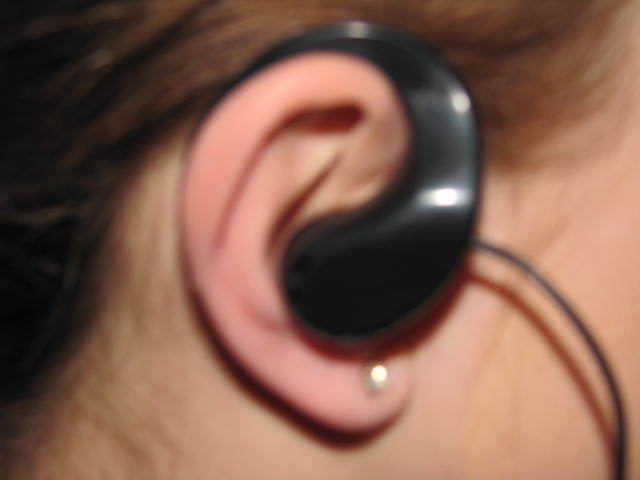 For Kenwood TH315 TH415 TH225 TH235 TH205 TH215 TH75 TH77 Ear Loop Headset