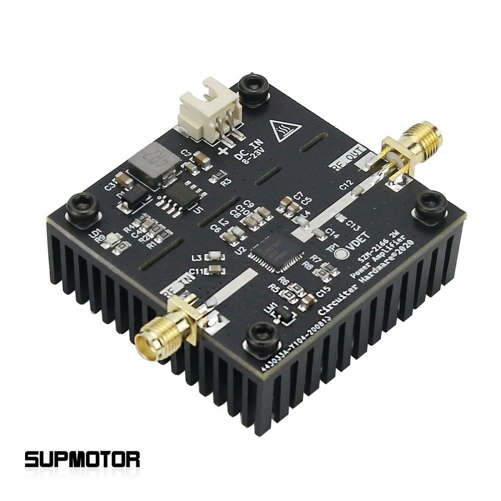 RF Power Amplifier 2.4GHz 33dBm DC Wide Voltage Input for Signal Amplification