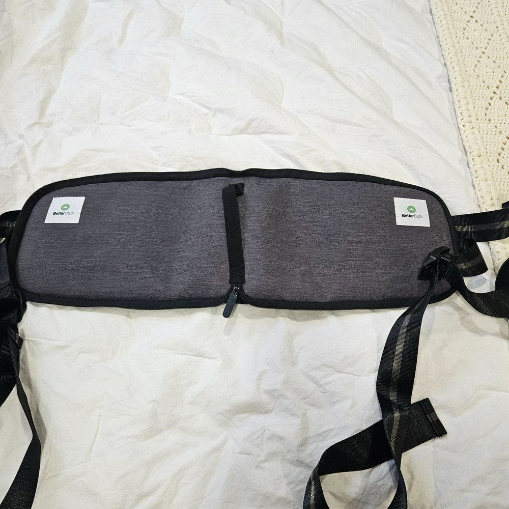 BetterBack Seat Support With Adjustable Straps For Posture Correction