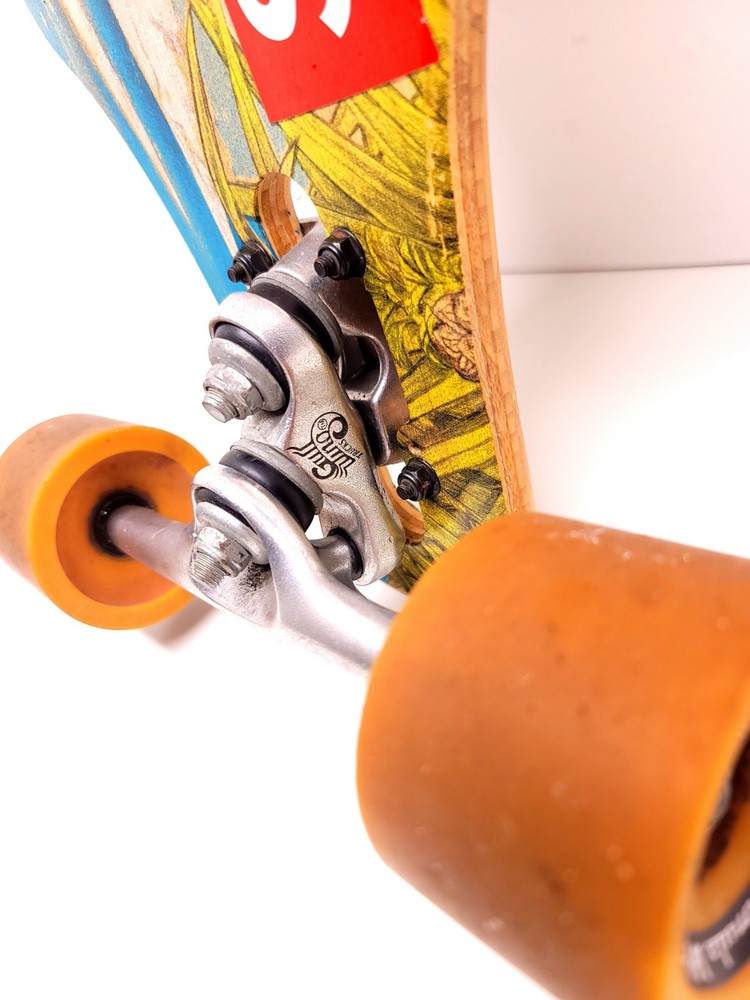 Sector 9 Longboard Skateboard Drop Through Gullwing Sidewinder II Pineapple