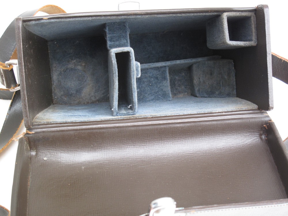 Leica system compartment case with shoulder strap, NICE US SELLER "LQQK"