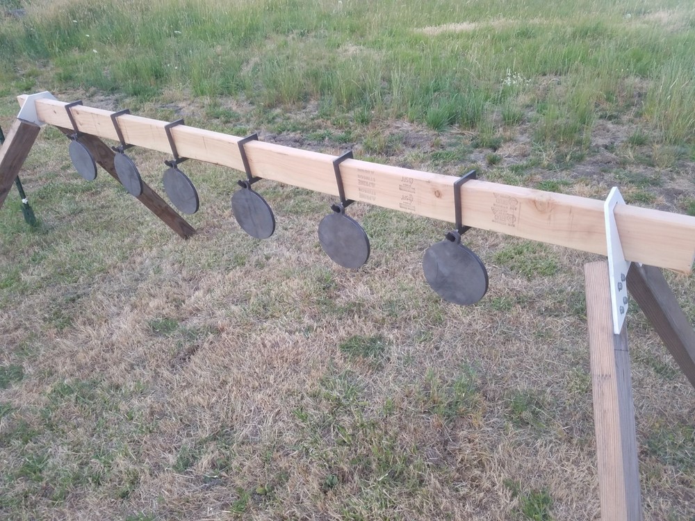 AR500 2 Conduit Gong Stand Kit W/hooks