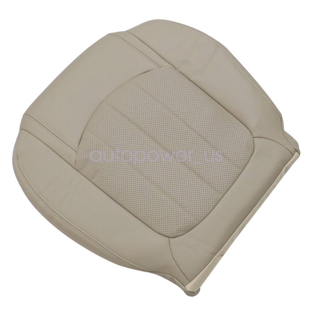 Fits 2008-2012 GMC Acadia Front Both Side Perforated Leather Seat Cover Tan 4PCS