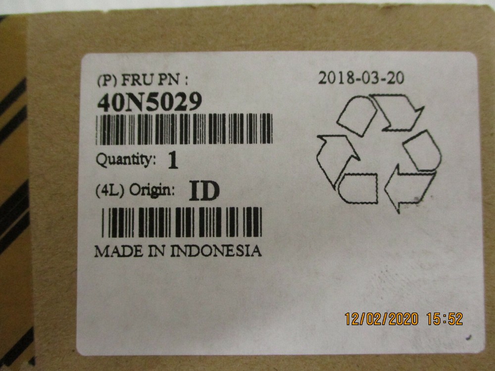 Open Box, IBM, 40N5029, Misc Fastner Kit