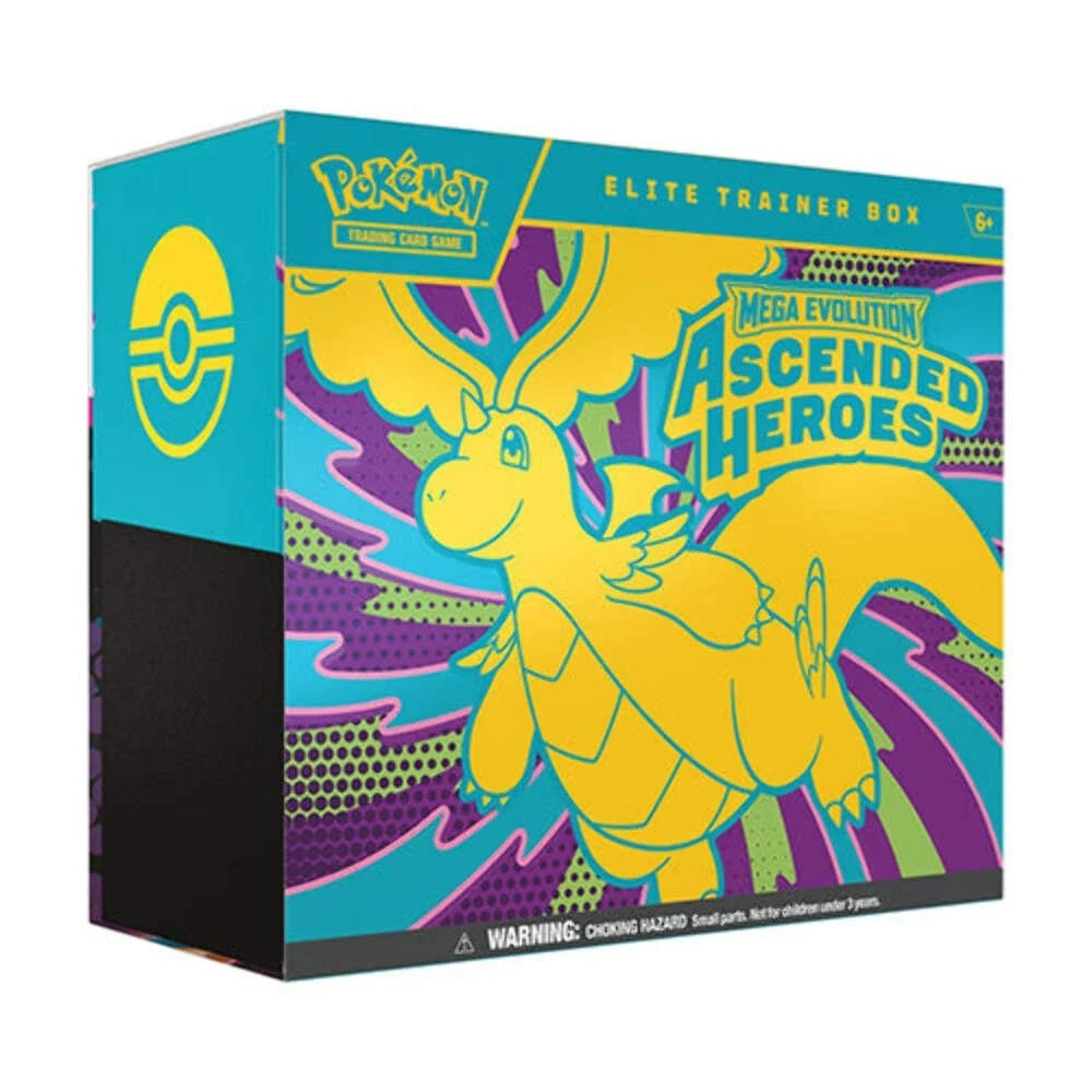 Mega Evolution Ascended Heroes Pokemon TCG Sealed Elite Trainer Box B
