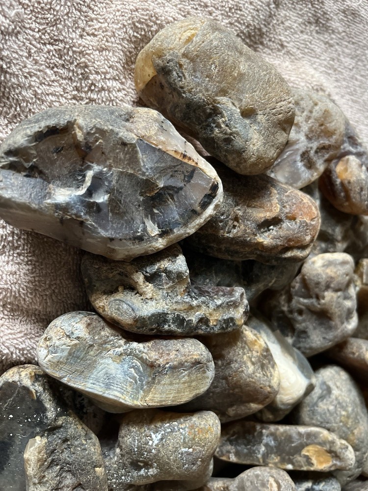 16 Lbs. Rough Mantaba Agate (41)