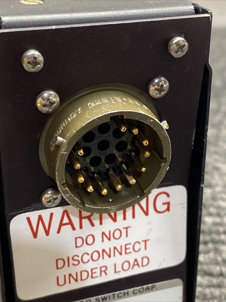 NOS Electroswitch 89765M-2 Trip Unit Switch