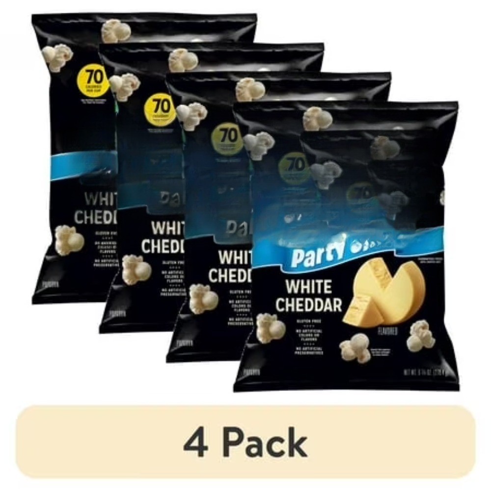(4 pack)White Cheddar, 9.75 oz