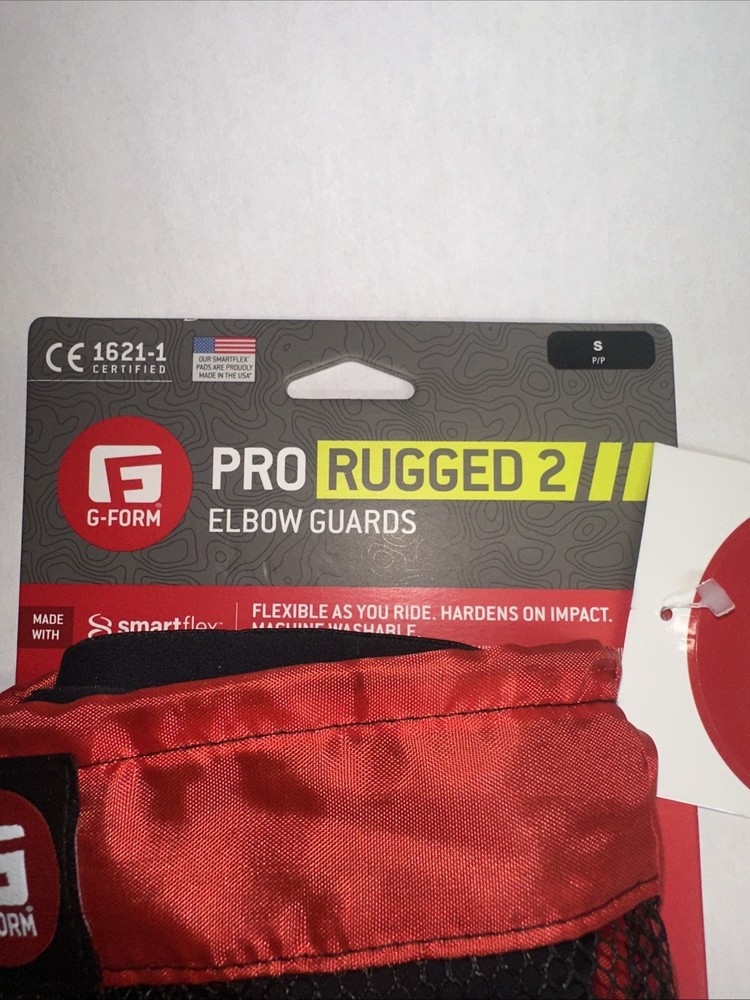 G-Form Pro Rugged 2 Elbow Guard Black Size Small