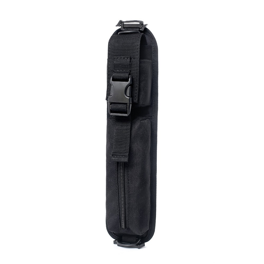 Tactical Molle Flashlight Pouch Military Backpack Shoulder Strap Accessory Pouch