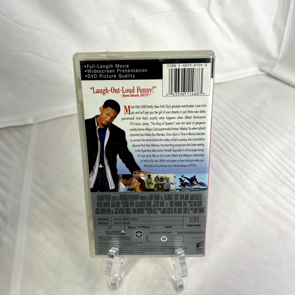 Hitch (Sony PSP UMD) CASE ONLY Will Smith