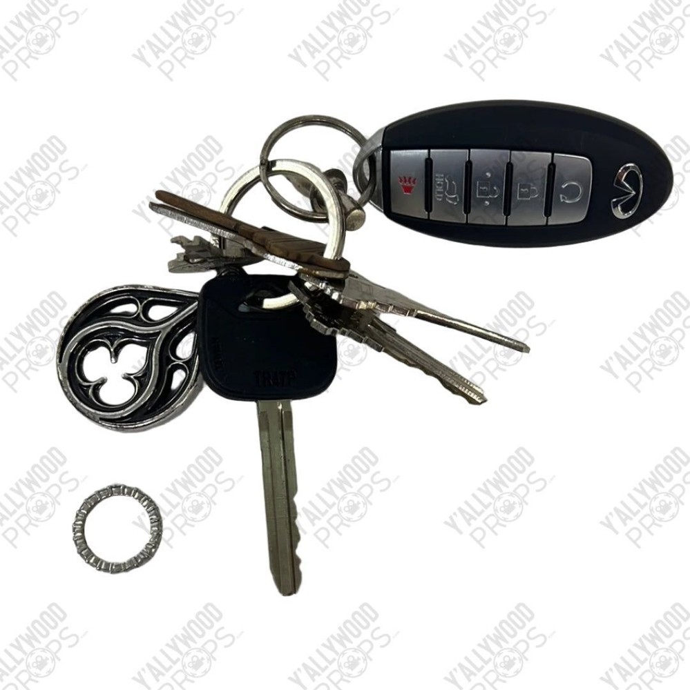 Allison Garrity Keychain and Ring Greenland