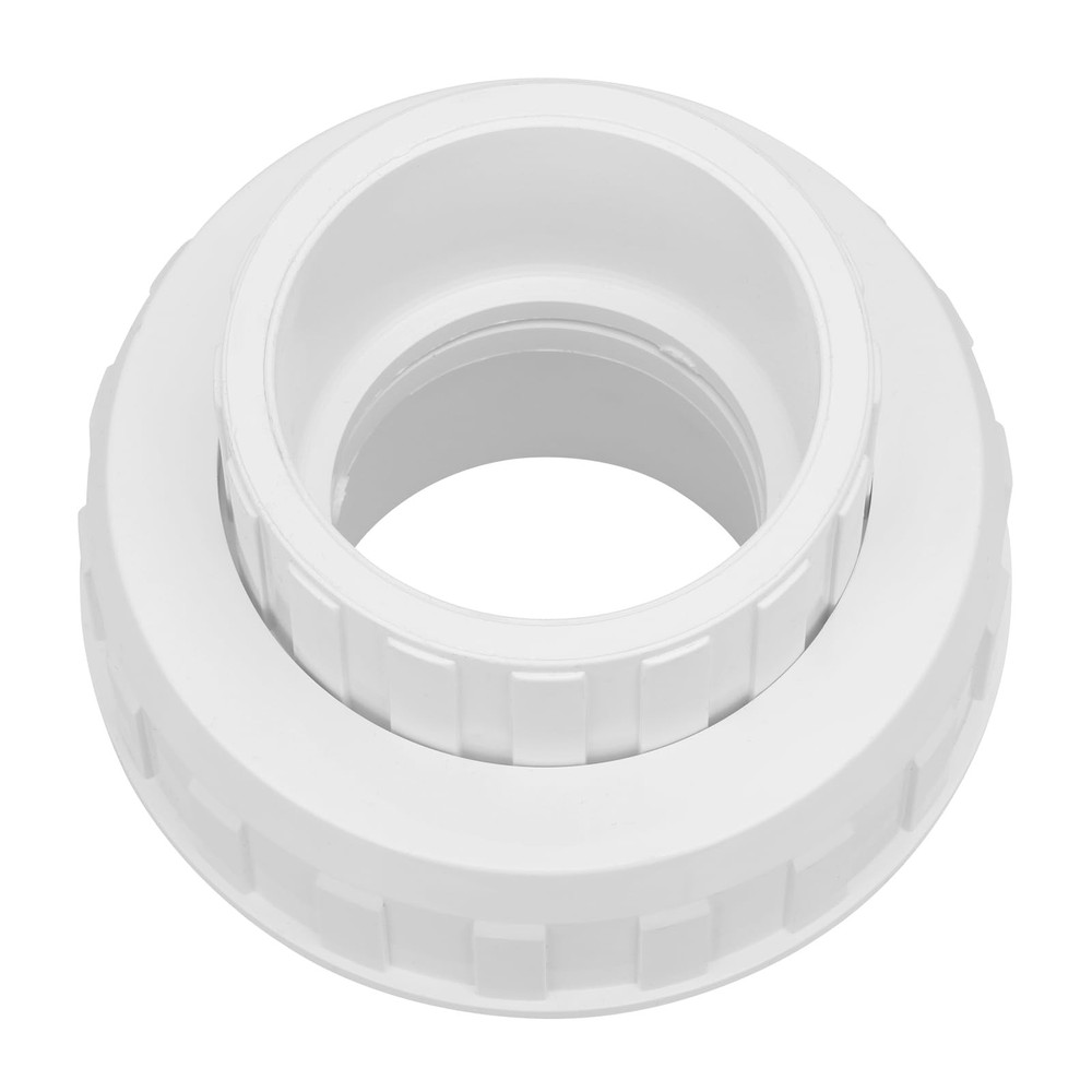 3" PVC Union Coupling Pipe Fitting (Socket x Socket) 3Inch 3Inch, White